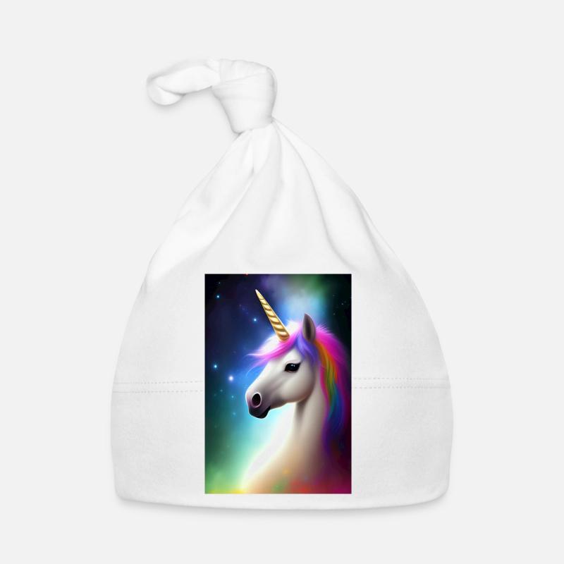 Unicorn Organic Baby Cap