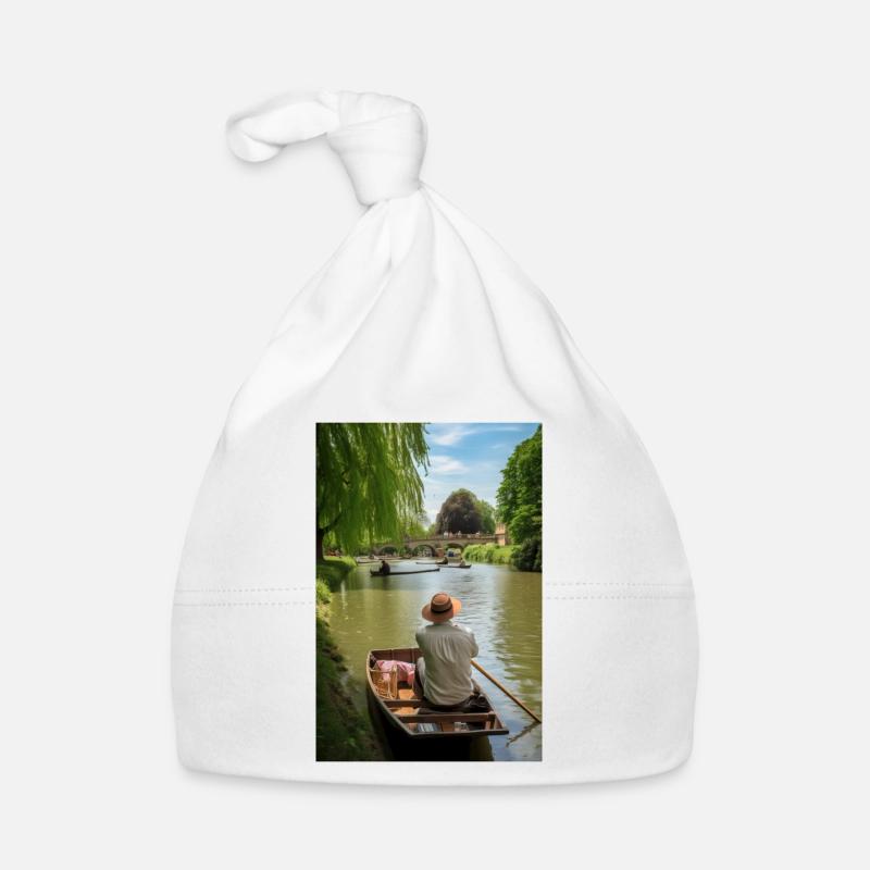 Martin Bond Style 3 Cadeau - Bonnet bio Bébé - blanc
