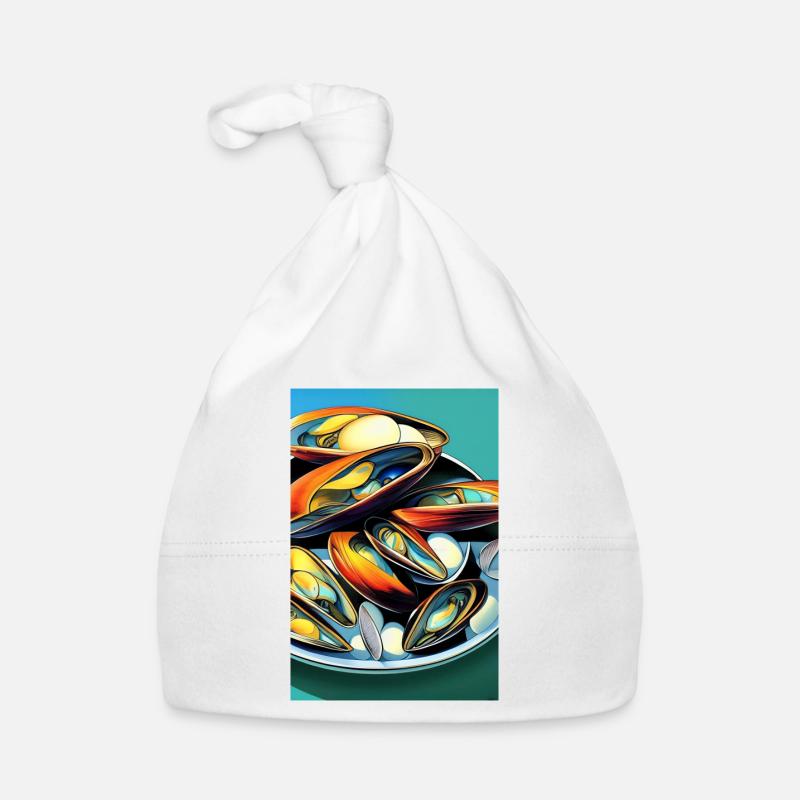 Mussels Organic Baby Cap