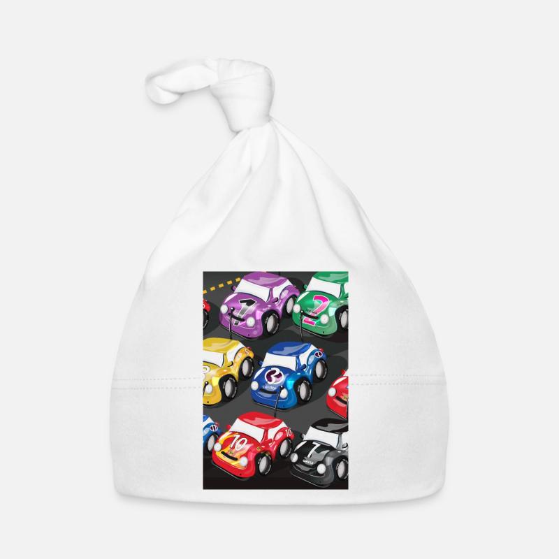 Voitures de course radiocommandées mignonnes Bonnet bio Bébé