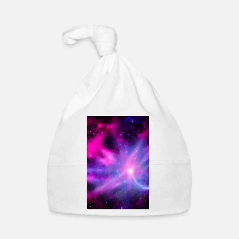 Galaxy Image Organic Baby Cap