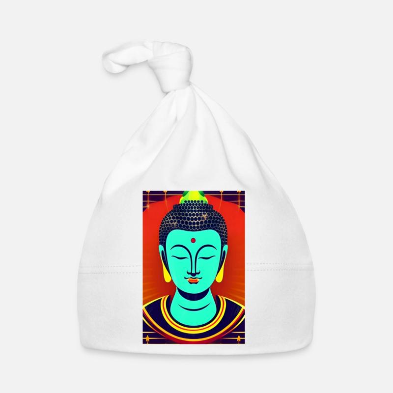 Klassischer Buddha Baby Bio-Mütze