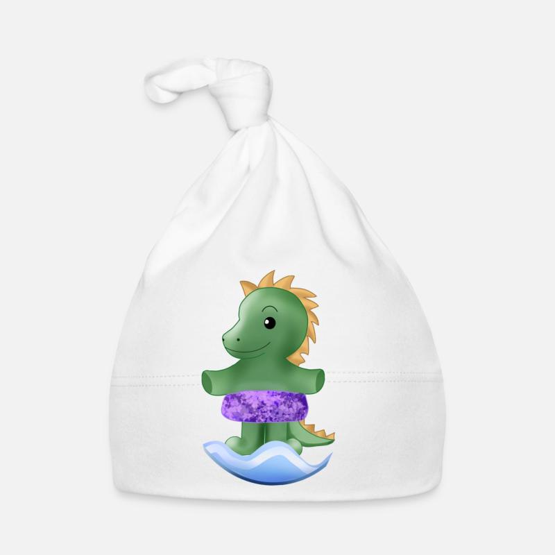 Petit dinosaure Bonnet bio Bébé
