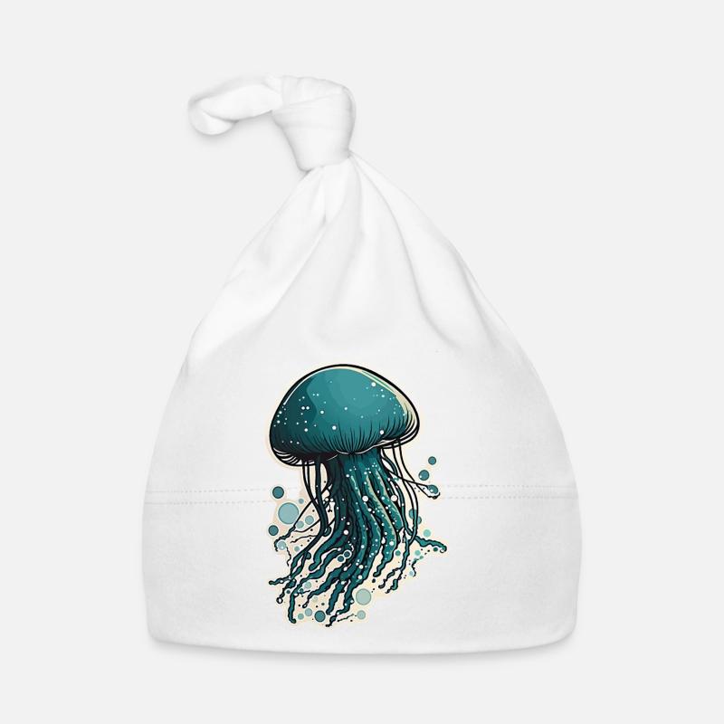 Une méduse Bonnet bio Bébé