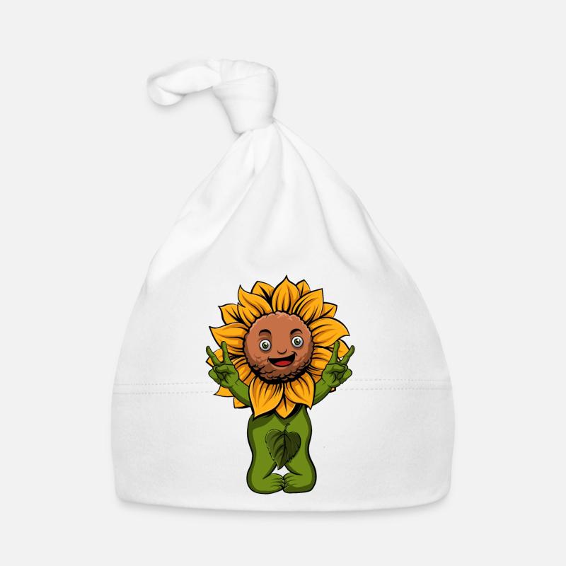Tournesol Bonnet bio Bébé