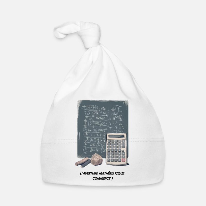 The mathematical adventure Organic Baby Cap