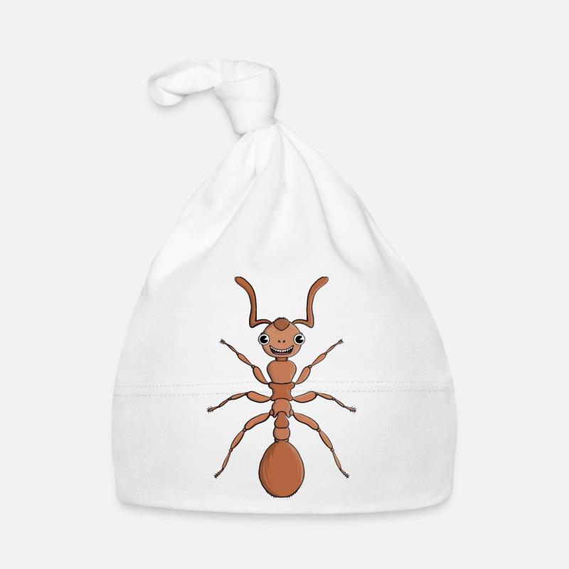 Hug an ant Organic Baby Cap