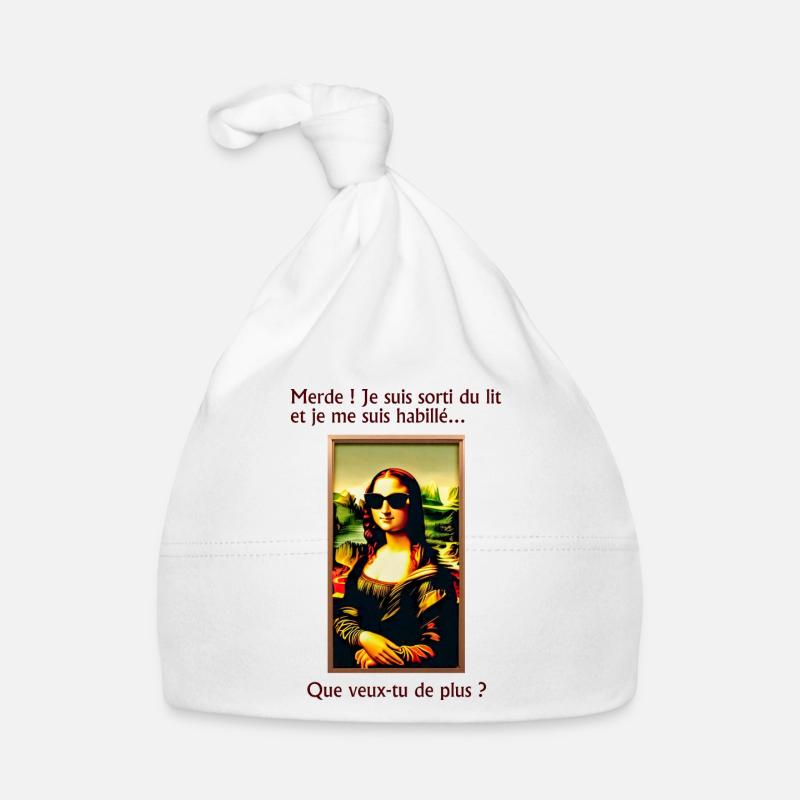 Mona Lisa Baby Bio-Mütze