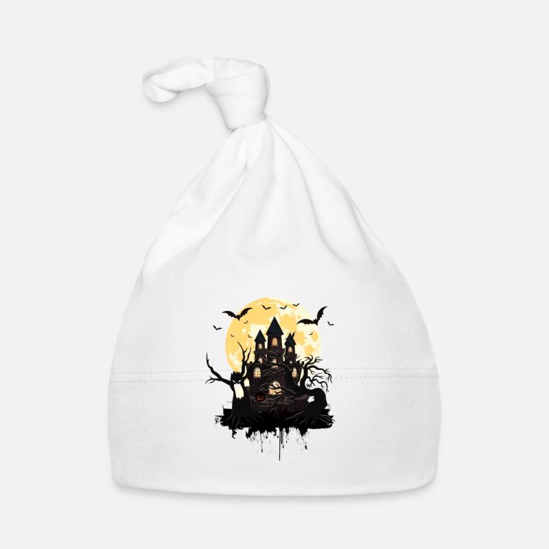Haunted Mansion Extravaganza Organic Baby Cap