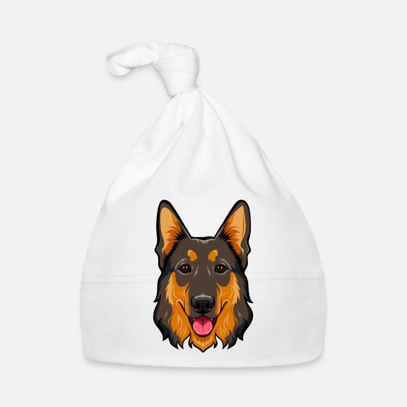 German Shepherd Organic Baby Cap