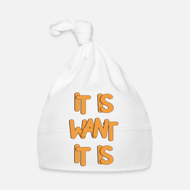 Conception typographique expressive et audacieuse Bonnet bio Bébé