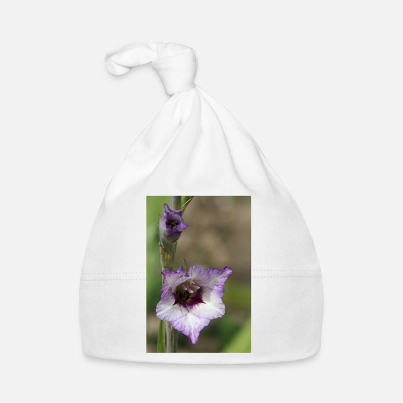 Glaïeul – amidon en fleurs Bonnet bio Bébé