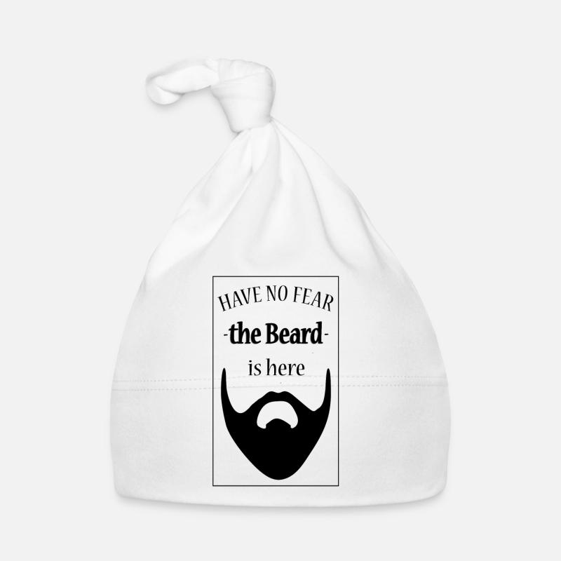 beard, bart, spruch für bartträger Baby Bio-Mütze