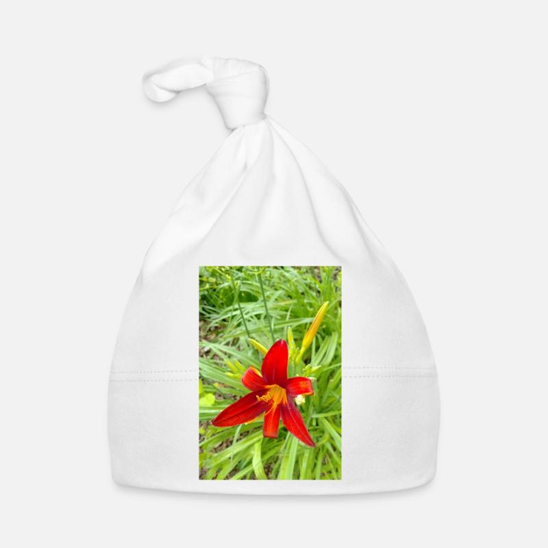FIRE LILY Organic Baby Cap
