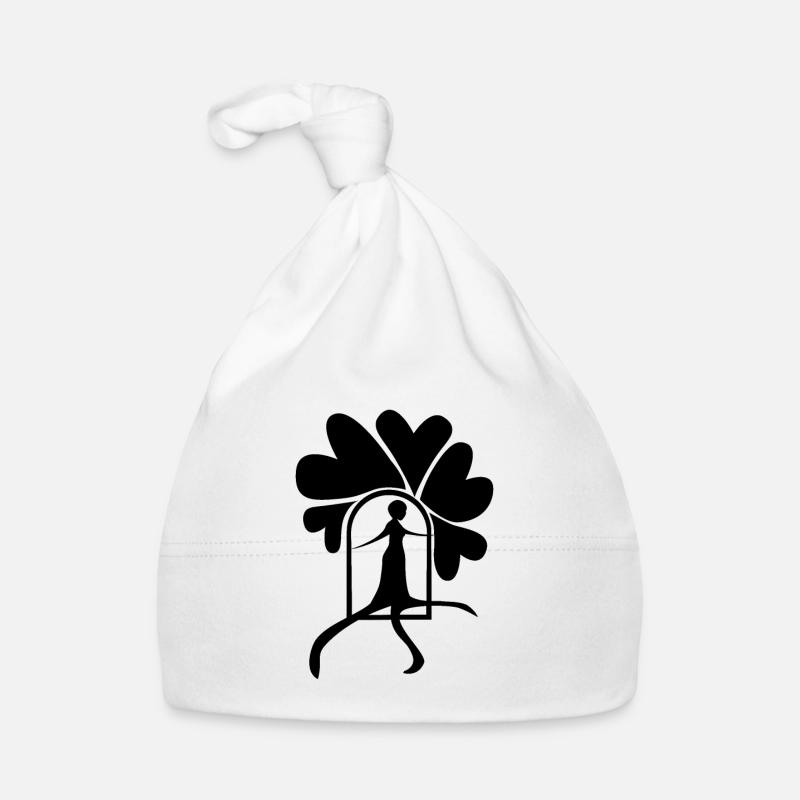 Step out black Organic Baby Cap