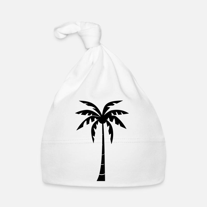 palm tree Organic Baby Cap