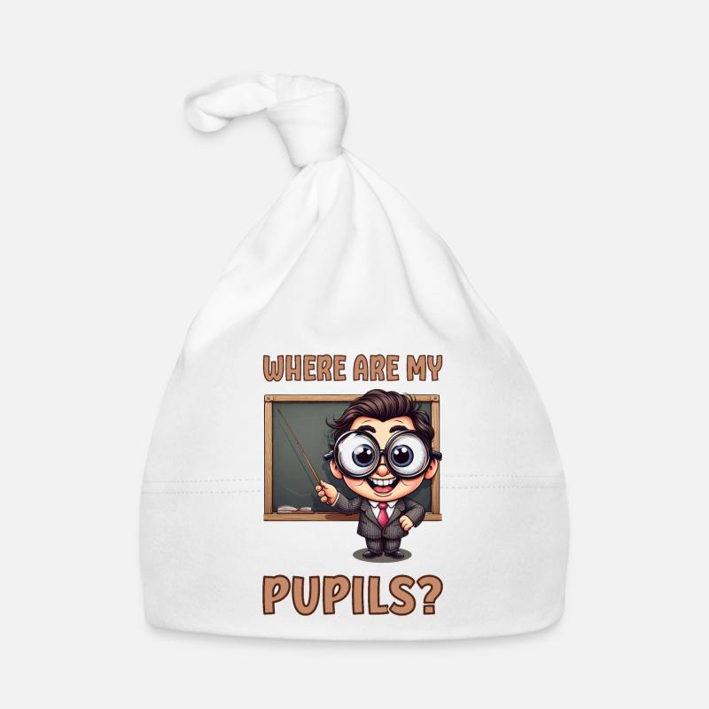 Where are my pupils? Baby Bio-Mütze