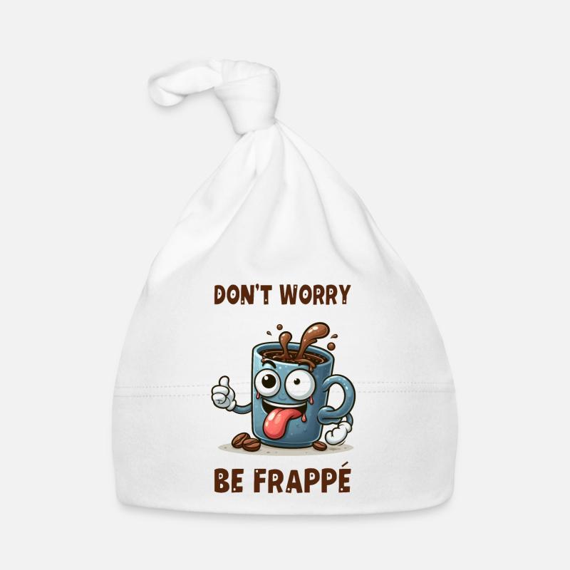 Don't worry - be frappe Organic Baby Cap