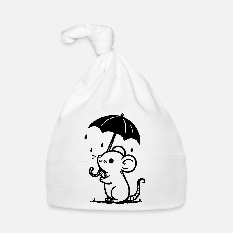 Maus Baby Bio-Mütze