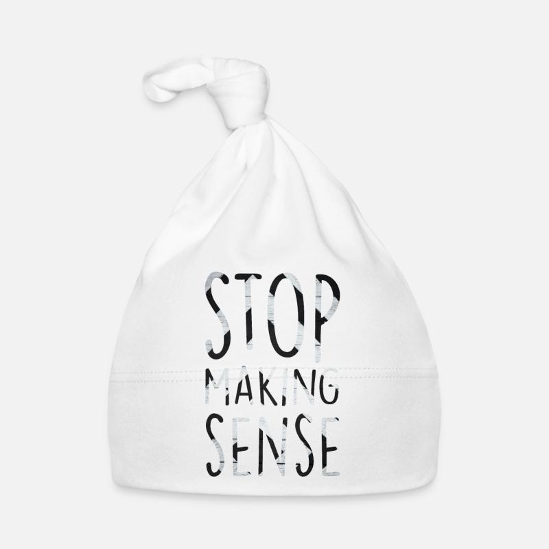 Stop Making Sense Organic Baby Cap