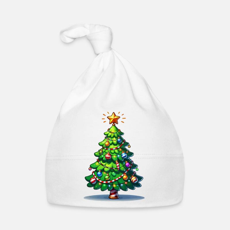 Tannenbaum Baby Bio-Mütze