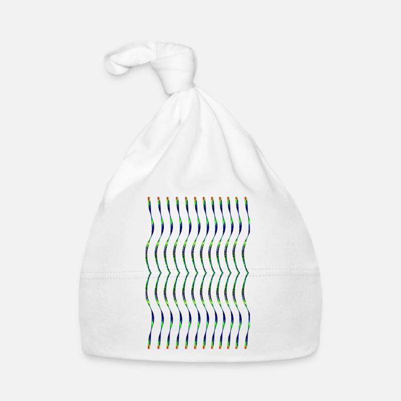 zigzag Organic Baby Cap