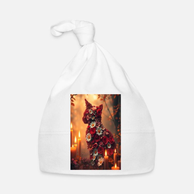 Fleurs Chat Bonnet bio Bébé