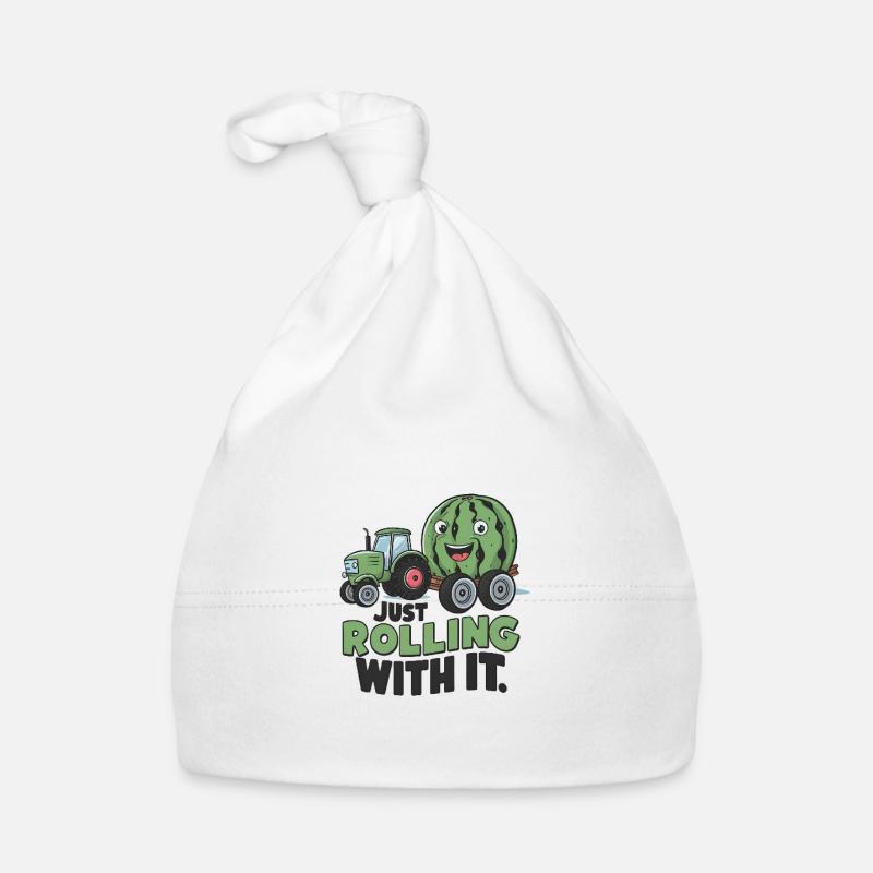 Just Rolling With It Baby Bio-Mütze