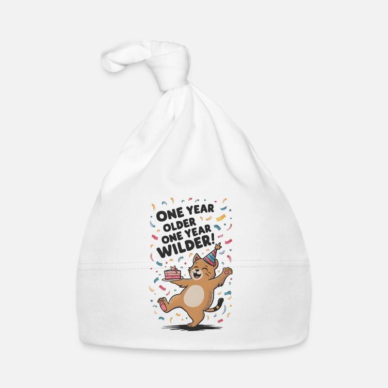 Un an de plus, un an plus sauvage Bonnet bio Bébé