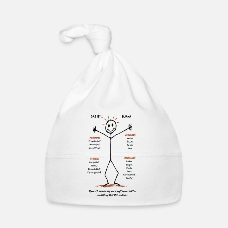 Eliana verkörpert Wärme Baby Bio-Mütze