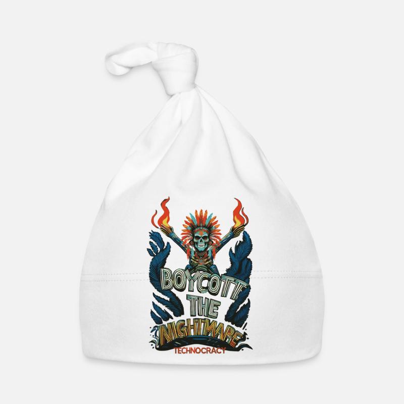 NIGHTMARE Organic Baby Cap