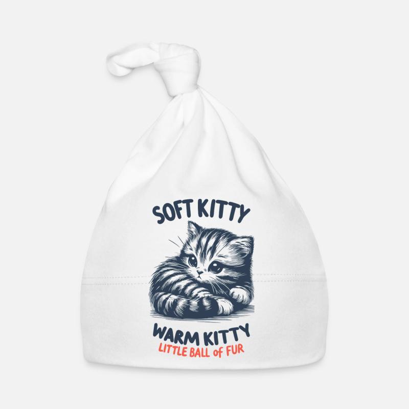 Soft Kitty Organic Baby Cap