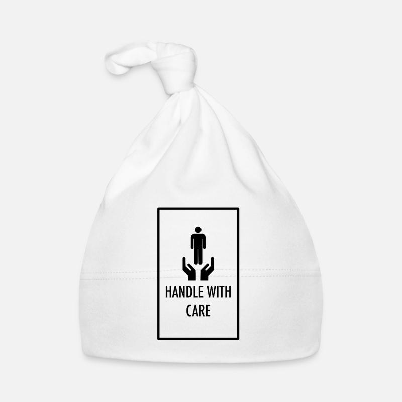 Handle With Care Organic Baby Cap