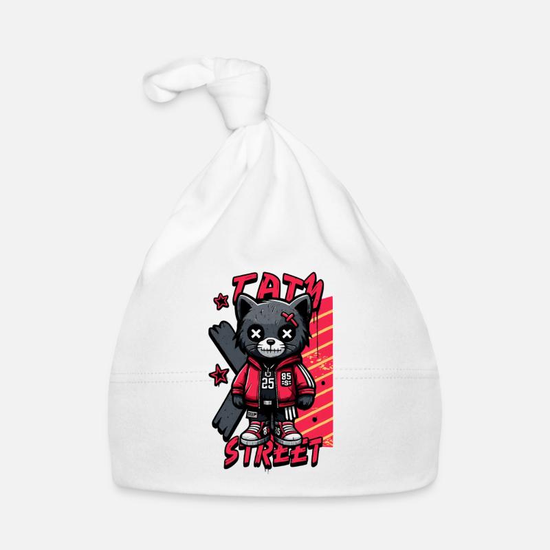 Sweat à capuche Tatty Street Cat Pull Bonnet bio Bébé