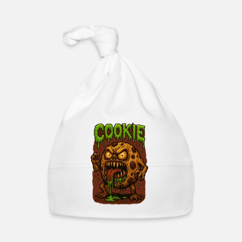Cookie Zombie Monster Organic Baby Cap