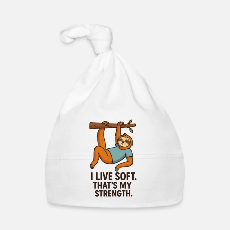 0010 slow strength Baby Bio-Mütze