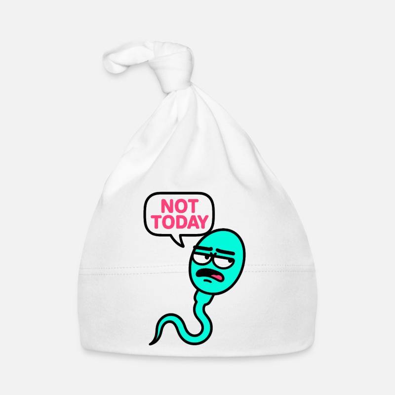 Illustration expressive de serpent au visage triste Bonnet bio Bébé