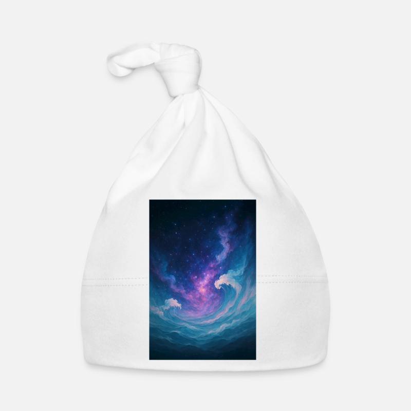 The Wave Universe Organic Baby Cap
