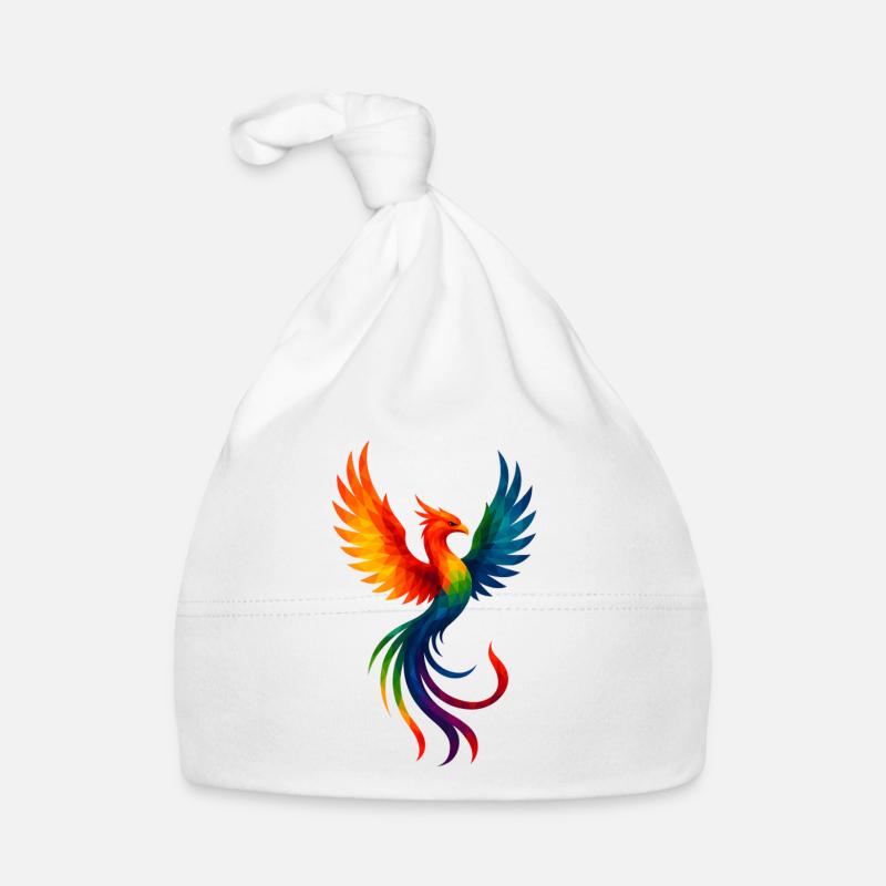 WPAP Style Animals - Phoenix Organic Baby Cap