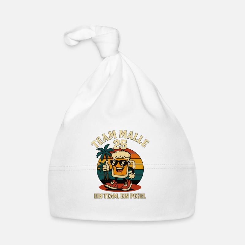 Team Malle Baby Bio-Mütze