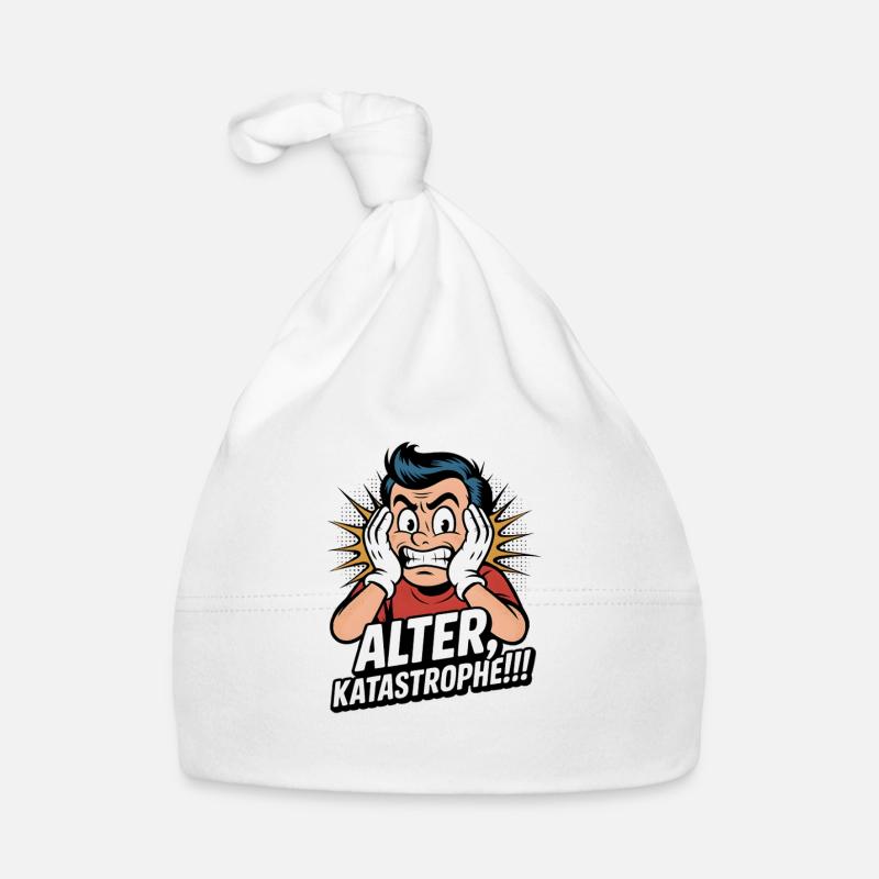 Age, Disaster Facepalm Organic Baby Cap