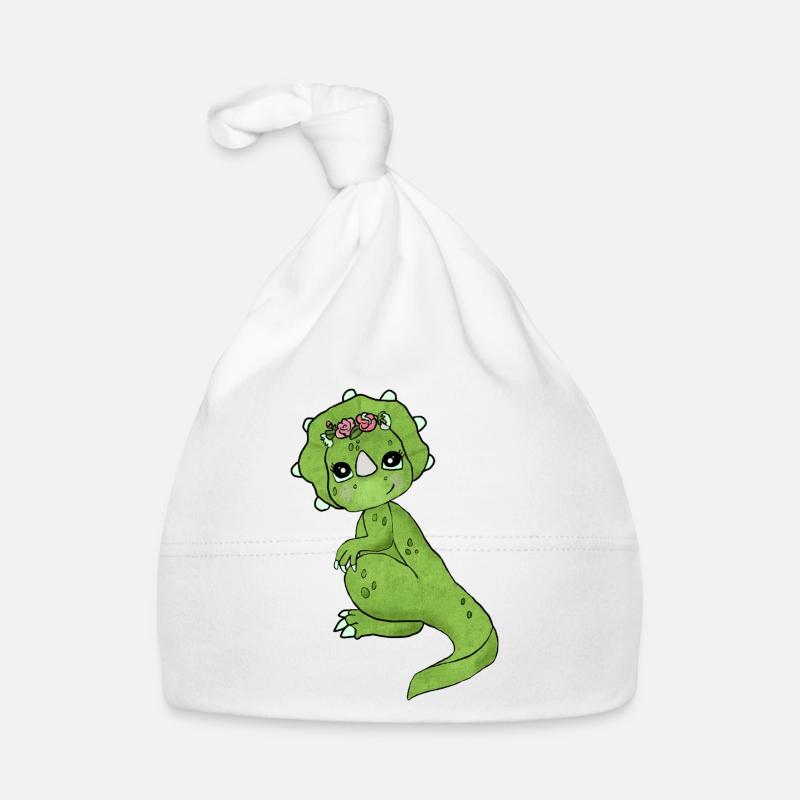 Blumendino Baby Bio-Mütze