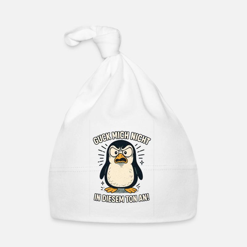 Ne me regarde pas sur ce ton drôle Bonnet bio Bébé