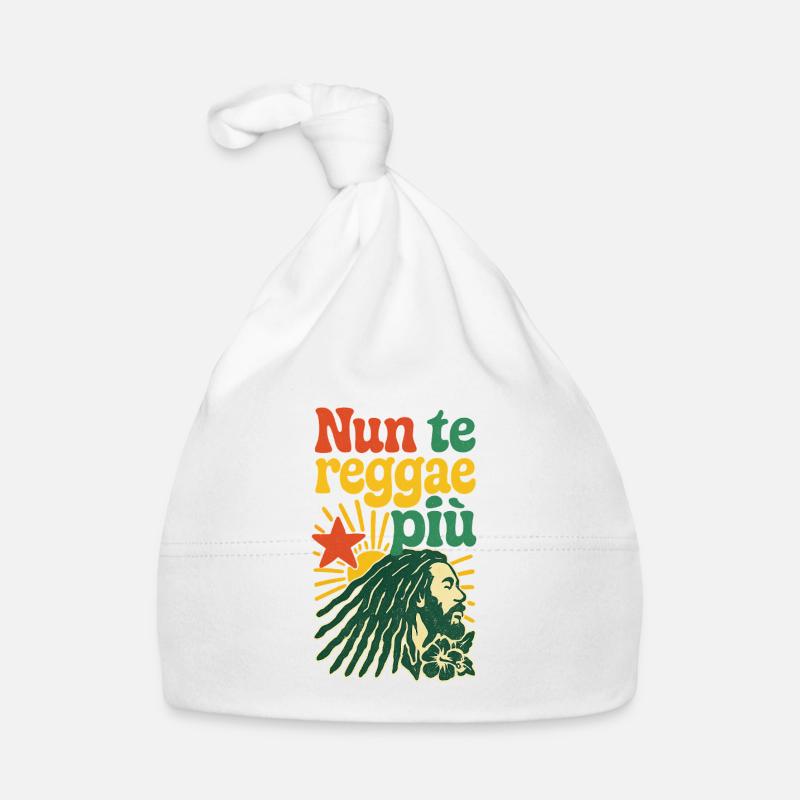 Rasta Reggae Design mit positiver Botschaft Baby Bio-Mütze