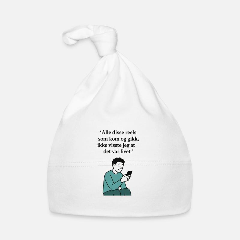 Bobines - Bonnet bio Bébé - blanc