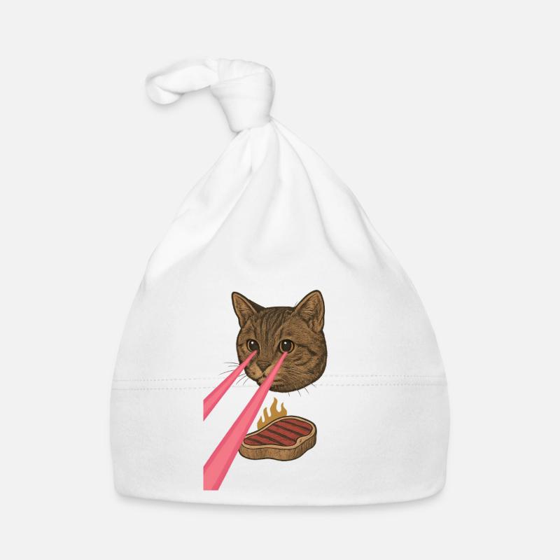 Laser Katze Baby Bio-Mütze