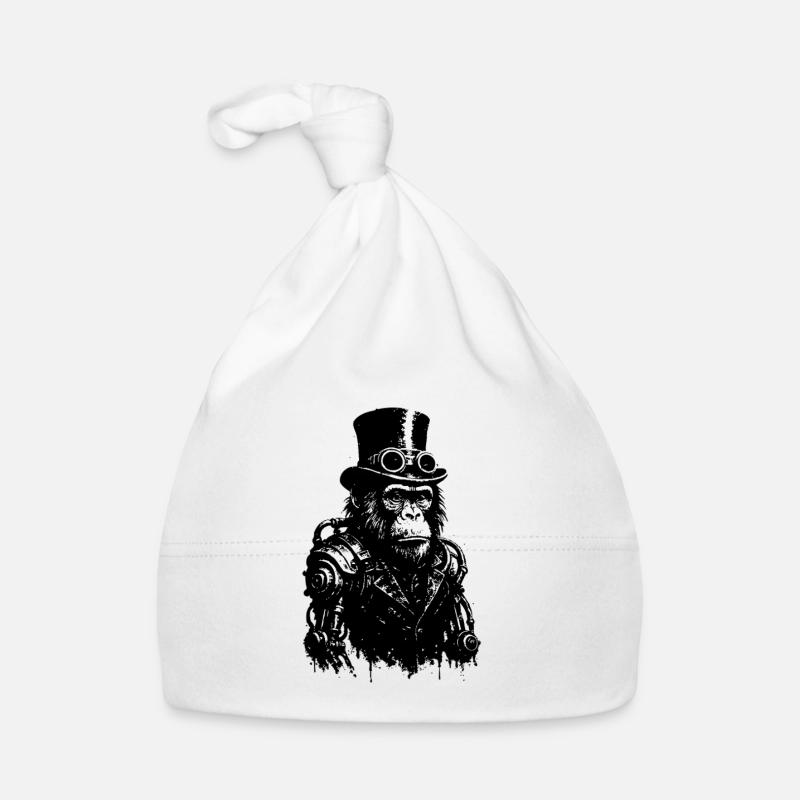 Singe robot Bonnet bio Bébé