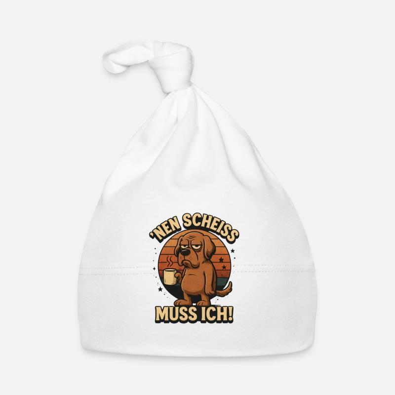 I have to give a shit about coffee statement Organic Baby Cap