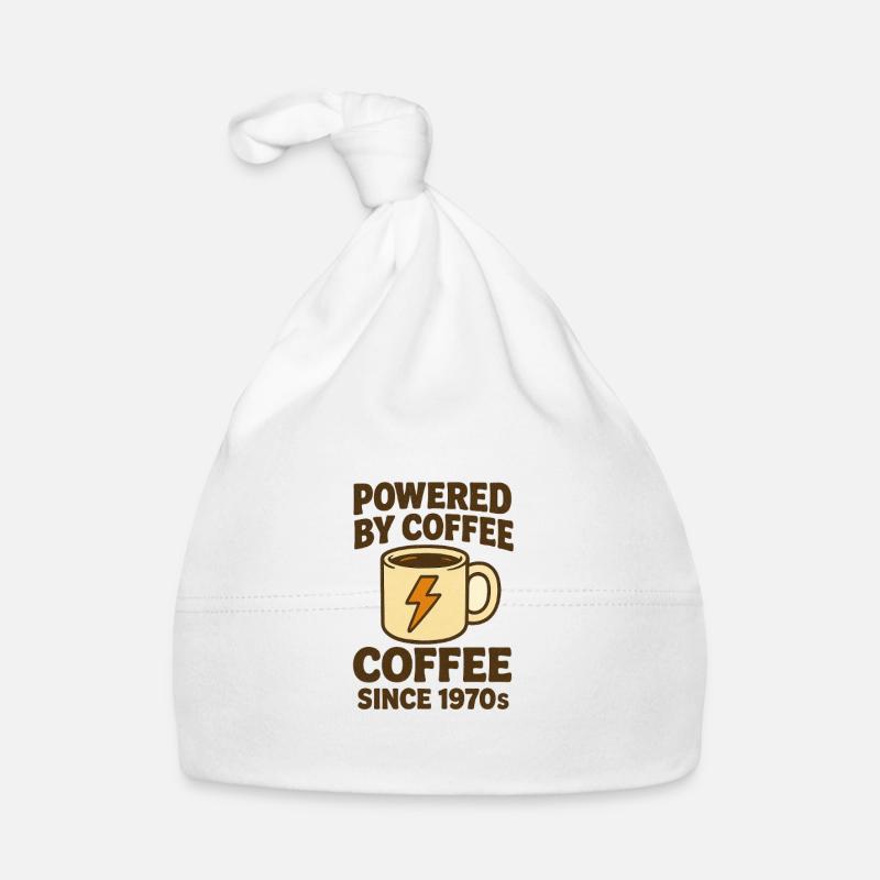 Coffee power Organic Baby Cap