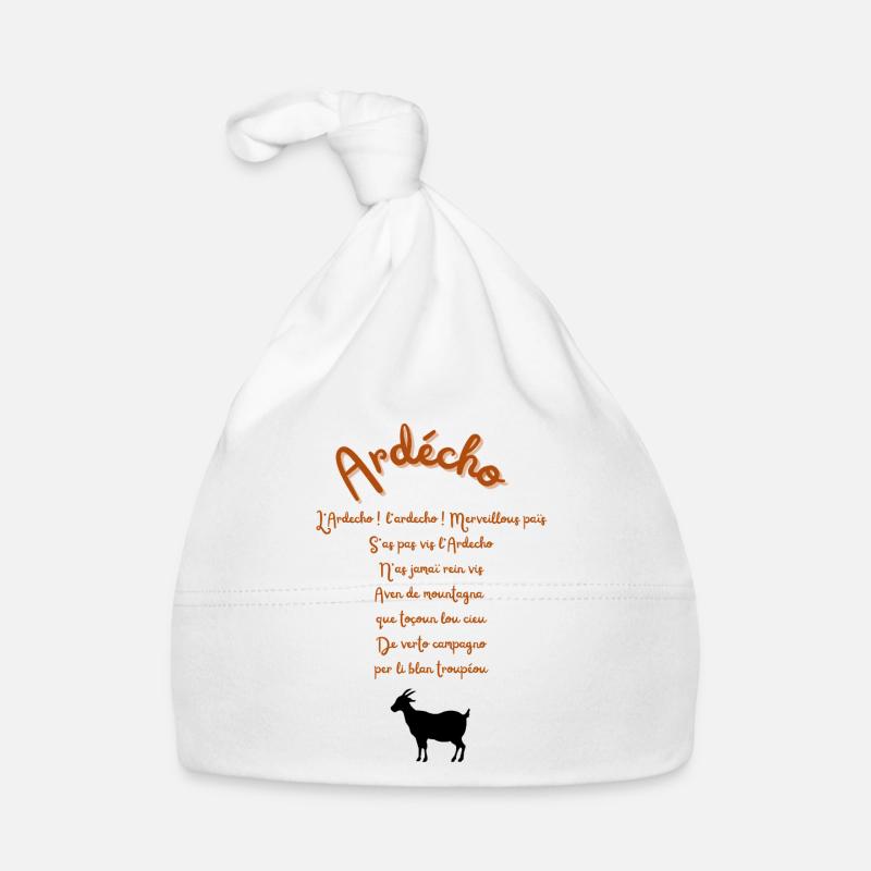 Gestaltung der Ardèche Baby Bio-Mütze